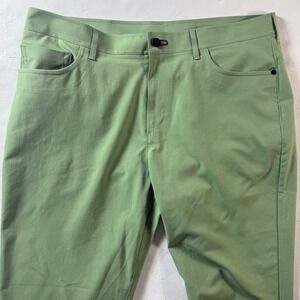 Public Rec All Day Every Day 5-Pocket Pants Men's 36x32 Sage Green Performance